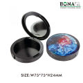 12g New Empty Black Compact Powder Container Case